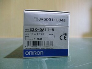 新古 OMRON PHOTO ELECTRIC SWITCH E3X-DA11-N 光電センサースイッチ(FBJR50311B048)
