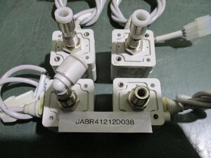 中古 SMC ZSE40-01-22L-M 高精度デジタル圧力スイッチ4セット(JABR41212D038)