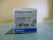 新古 OMRON PHOTO ELECTRIC SWITCH E3X-DA11-S 光電センサースイッチ(FBJR50311B021)_画像1