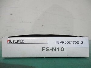 新古 KEYENCE FS-N10 ファイバアンプ(FBMR50217D013)
