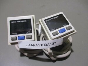 中古 SMC PSE300-M 圧力センサコントローラ 2セット(JAAR41109A137)