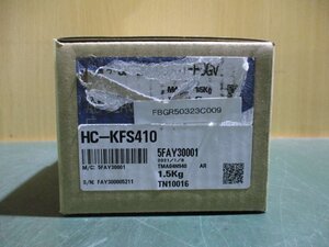 新古 MITSUBISHI AC servo motor HC-KFS410 サーボモータ 3AC 104V 2.8A 400W(FBGR50323C009)