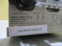 中古 OMRON H8PS-8AF カムポジショナ(JACR50118B119)_画像2
