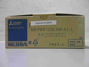 新古 MITSUBISHI MR-PWS1CBL5M-A1-L モータ電源ケーブル(FBRR40721B076)