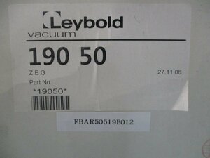 新古 LEYBOLD AF 8 19050 排気フィルター(FBAR50519B012)