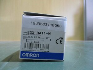 新古 OMRON PHOTO ELECTRIC SWITCH E3X-DA11-N 光電センサースイッチ(FBJR50311B053)