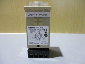 中古 OMRON E5C2-R20K 電子温度調節器(JABR41114C026)