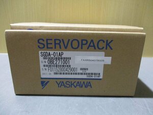 新古 YASKAWA サーボパック SGDA-01AP SERVOPACK 100W(FAXR50407B028)