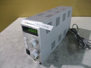 中古MATSUSADA 直流安定化電源 PSX-12B-LGob AV100V 通電OK(GAJR41222D025)