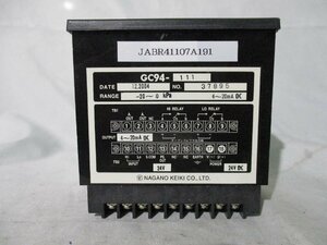 中古 NAGANO KEIKI DIGITAL CONTROLLER GC94-111 デジタルコントローラ(JABR41107A191)