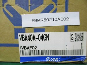 新古 SMC Booster Valve VBA40A-04GN(FBMR50210A002)