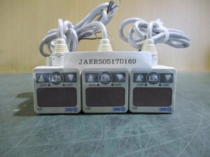 中古 SMC ZSE40F-01-62-M 高精度デジタル圧力スイッチ 3個(JAER50517D169)