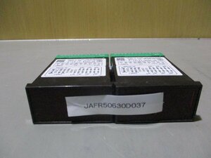 中古 WATANABE AP-202A-11-37-3 直流電圧用デジタルパネルメータ ＜2個＞(JAFR50630D037)