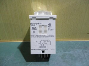 中古 OMRON TIMER H3BG-8H 50/60HZ(JAER50513D133)