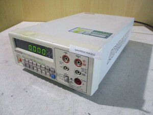 中古 Advantest R6551T Digital Multimeter 通電OK(GAKR50210A002)