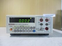 中古 Advantest R6551T Digital Multimeter 通電OK(GAKR50210A002)_画像2