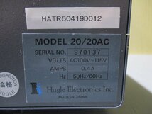 中古 BALANCE Hugle Electronics Inc.model 20/20AC AC100V~115V-Y(HATR50419D012)_画像7