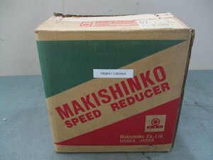 中古MAKISHINKO 一段ウォーム減速機 W50L50(FBQR41128D004)