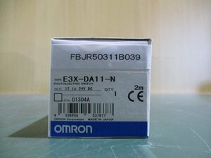 新古 OMRON PHOTO ELECTRIC SWITCH E3X-DA11-N 光電センサースイッチ(FBJR50311B039)