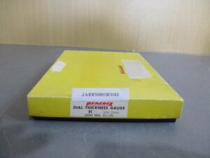 中古 Peacock H ダイヤルシックネスゲージ (厚み測定器) 0.01mmタイプ DIAL THICKNESS GAUGE(JAER50819C042)