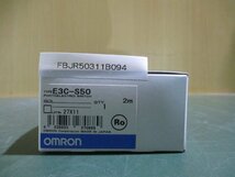 新古 OMRON PHOTO ELECTRIC SWITCH E3C-S50 光電センサースイッチ 2個入(FBJR50311B094)_画像1