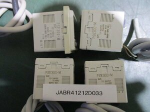 中古 SMC PSE300-M 圧力センサコントローラ 4セット(JABR41212D033)