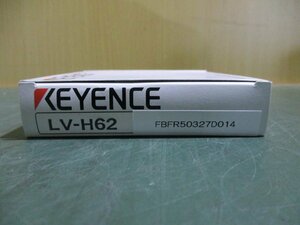 新古 KEYENCE LV-H62 センサヘッド 回帰反射型 スポットタイプ 標準(FBFR50327D014)