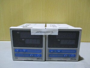 中古 SHINKO TECHNOS JCR-33A-R/M デジタル指示調節計 ＜2個＞(JAFR50630D015)