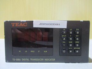 中古 TEAC DIGITAL TRANSDUCER INDICATOR TD-300A(JBSR50303D081)