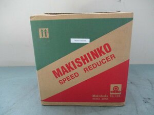 中古MAKISHINKO 一段ウォーム減速機W型 W80L50(FBQR41128C008)