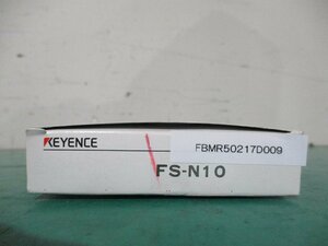 新古 KEYENCE FS-N10 ファイバアンプ(FBMR50217D009)