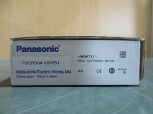 新古 PANASONIC AKW7111 KW7M 100-240V 6vA 50/60Hz Eco Power Meter(FBCR50410D051)