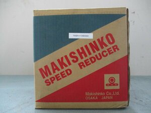 中古MAKISHINKO 一段ウォーム減速機S型 B60型 B60R15(FBQR41128D003)