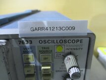 中古Tektronix 7633 メインフレーム + 7A26 7B53 プラグイン オシロスコープ ストレージオシロ 通電OK(GARR41213C009)_画像3