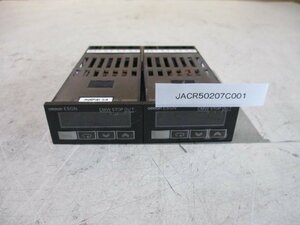 中古 OMRON TEMPERATURE CONTROLLER E5GN-R1TC 温度コントロール [2個セット](JACR50207C001)