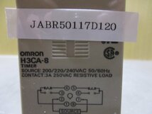 中古OMRON(オムロン) ソリッドステート タイマ H3CA-8(JABR50117D120)_画像2