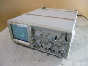 中古 HITACHI oscilloscope V-552 50MHz オシロスコープ 通電OK(GALR41220B002)