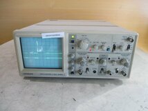 中古 HITACHI oscilloscope V-552 50MHz オシロスコープ 通電OK(GALR41220B002)_画像2