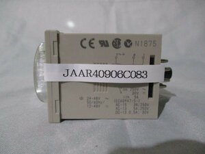 中古 OMRON TIMER H3CR-A8 ソリッドステート・タイマ 送料別(JAAR40906C083)