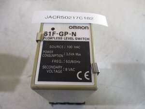 中古 OMRON FLOATLESS LEVEL SWITCH 61F-GP-N 2セット(JACR50217C182)