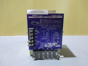 中古 SHIMADEN CO LTD PAC-SERIES PAC-10P-0220N Thyristor Power Regulator Unit(JBJR50304B044)