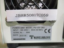 中古 HAMAMATSU POWER UNIT MODEL PU-UV-303 UV LED光源 通電OK(JBHR50817C059)_画像4