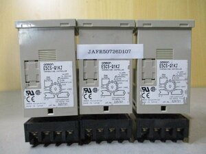 中古OMRON TEMPERATURE CONTROLLER E5CS-Q1KJ 3個(JAFR50726D107)