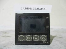 中古 OMRON TEMPERATURE CONTROLLER E5CN-Q2HBT 温度調節器(JABR41223C344)_画像1