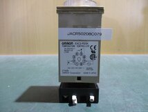 中古 OMRON TEMPERATURE CONTROLLER E5C2-R20K 温度調節器(JACR50208C079)_画像1