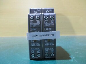 中古IDEC PS5R-VC24 Power Supply 24V 1.3A *2(JBWR50107B169)