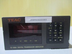 中古 TEAC DIGITAL TRANSDUCER INDICATOR TD-300A(JBSR50303D083)