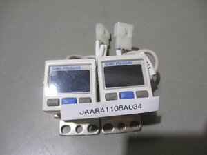 中古 SMC デジタル圧力スイッチ ZSE30A-C6L-N-M 2セット(JAAR41108A034)