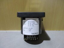 中古 TAKEMOTO RM-110-2P013 LED形マルチメータ 電力計 タケモトデンキ(JADR50329C057)_画像1