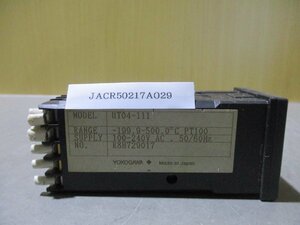 中古 YOKOGAWA UT04-111 ディジタル指示調節計(JACR50217A029)